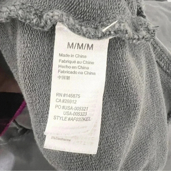 Amuse Society Charcoal Gray Keller Fringe Sweater, Size Medium - Picture 8 of 11